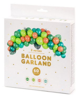 Balloon Girlande grün 2m